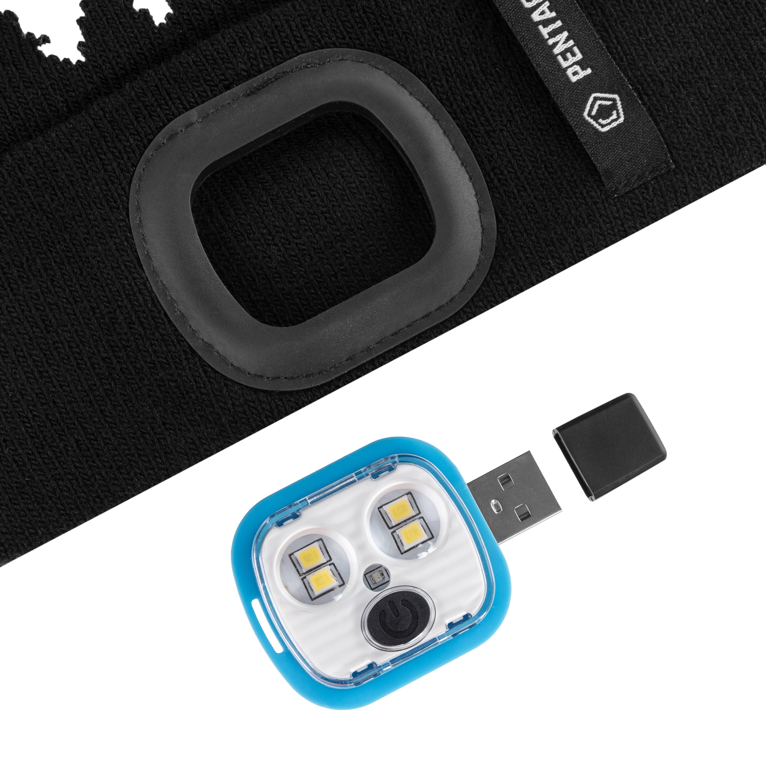 Czapka Pentagon Sanctuary Knit Beanie z latarką - Multicolor