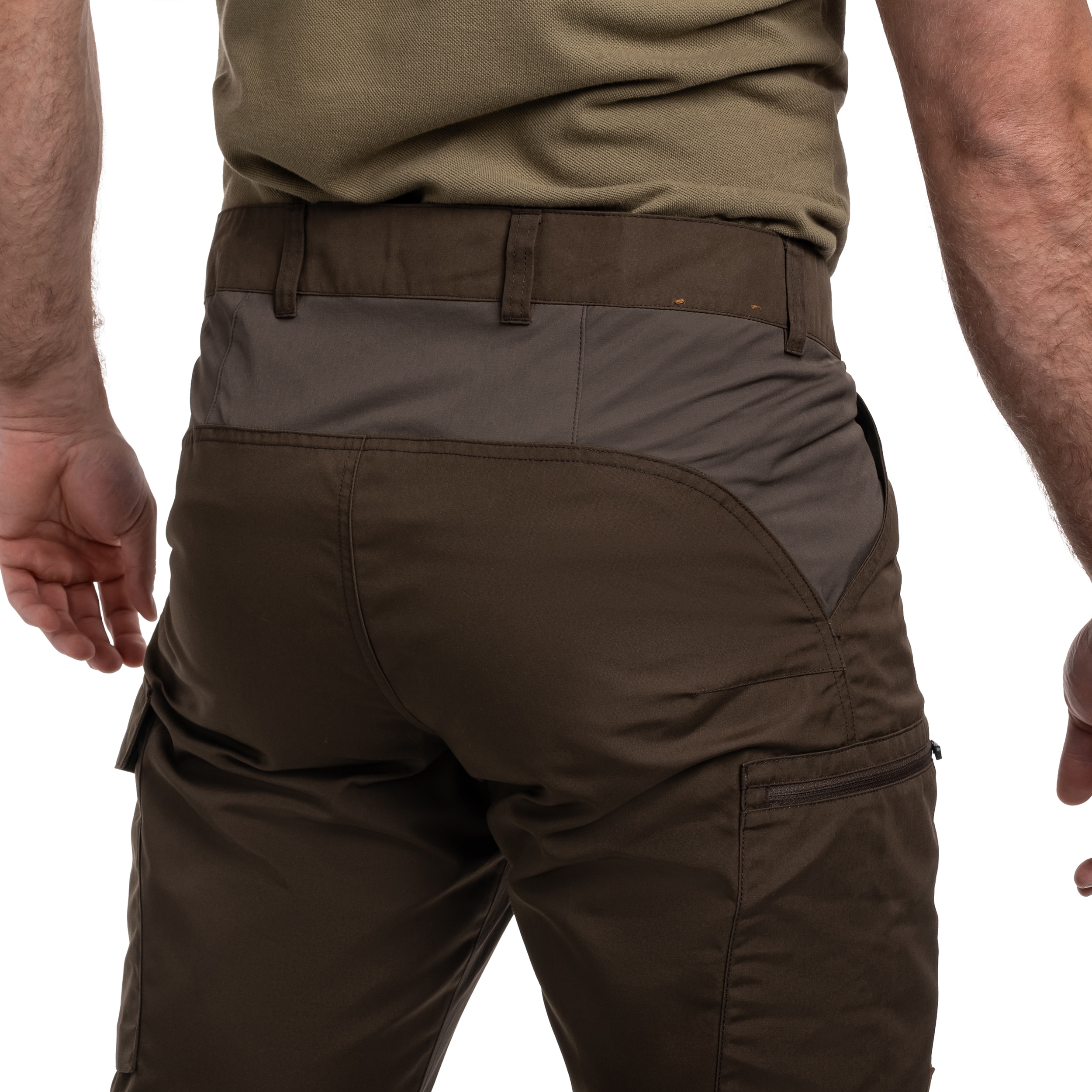 Spodnie Fjallraven Kaipak - Dark Olive