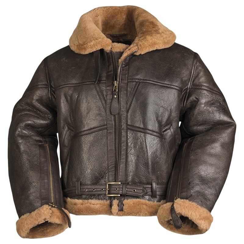 Kurtka Mil-Tec British RAF Sheepskin - Brown
