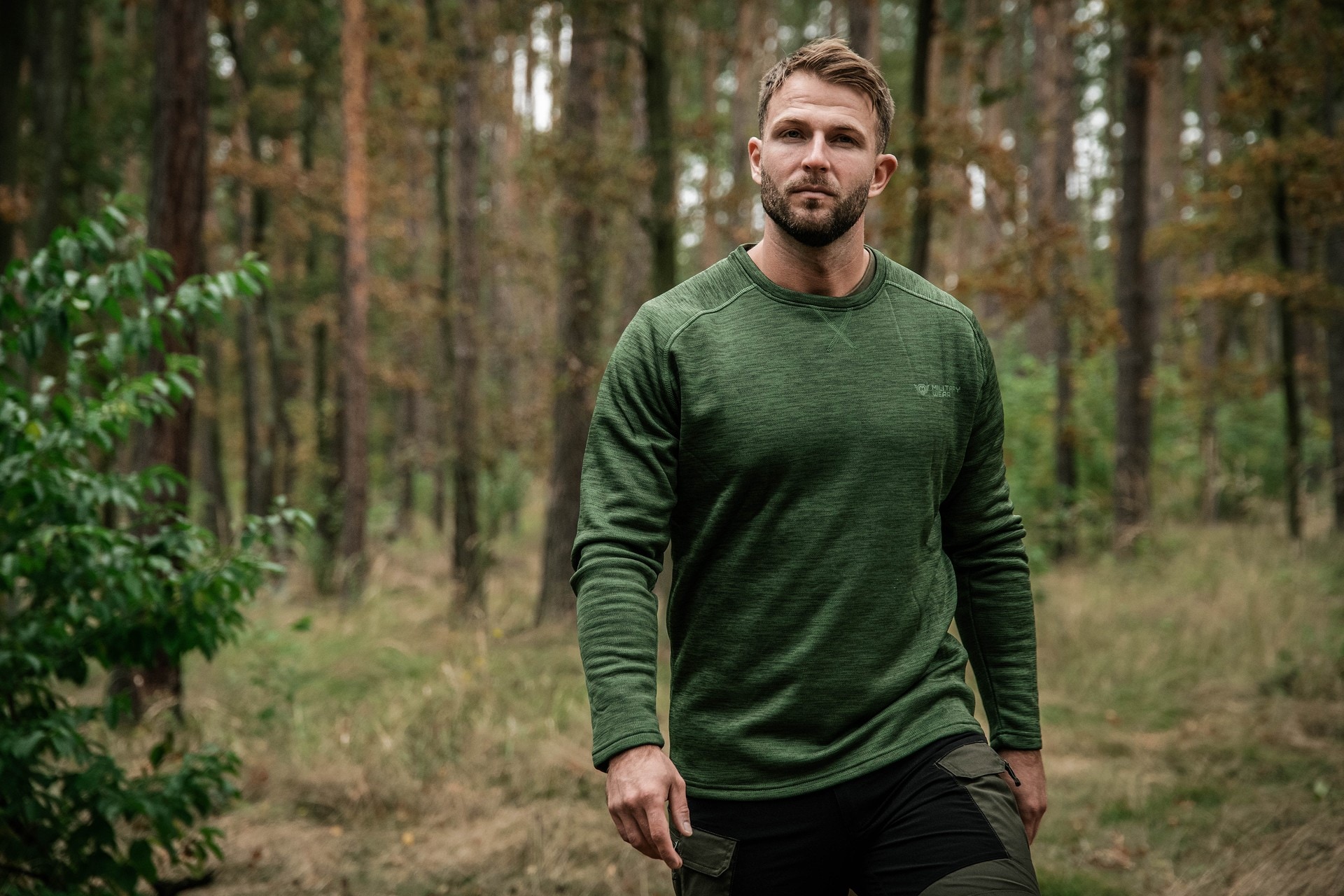 Bluza Military Wear Ghost Layer - Green