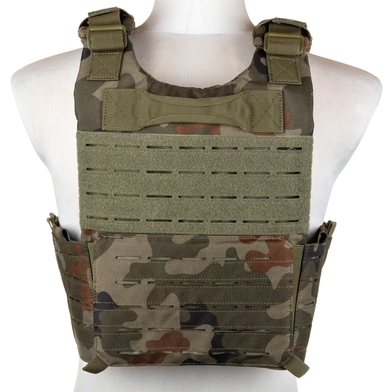Плитоноска Specna Arms QR Tactical Plate Carrier - wz.93 Pantera PL Woodland