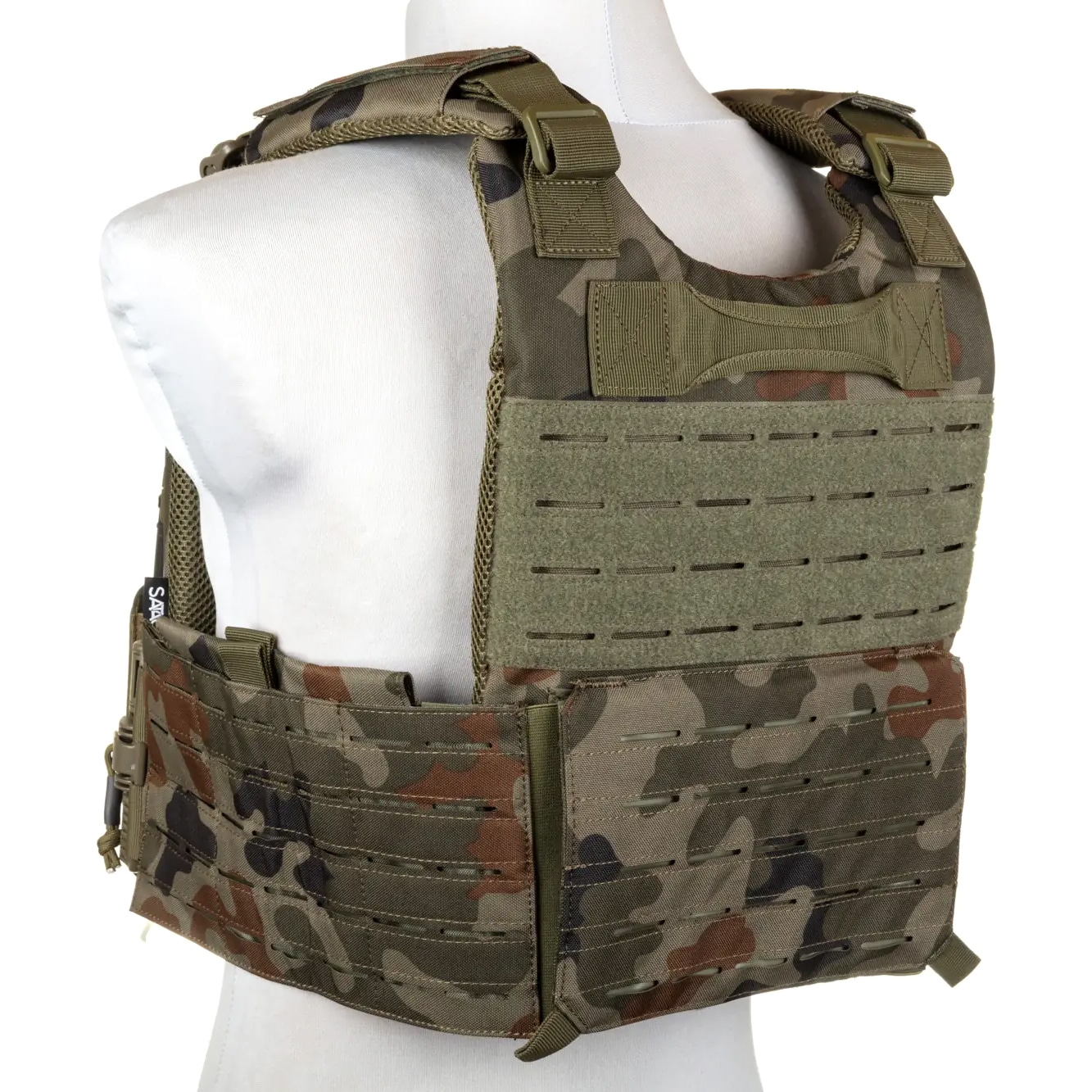 Плитоноска Specna Arms QR Tactical Plate Carrier - wz.93 Pantera PL Woodland