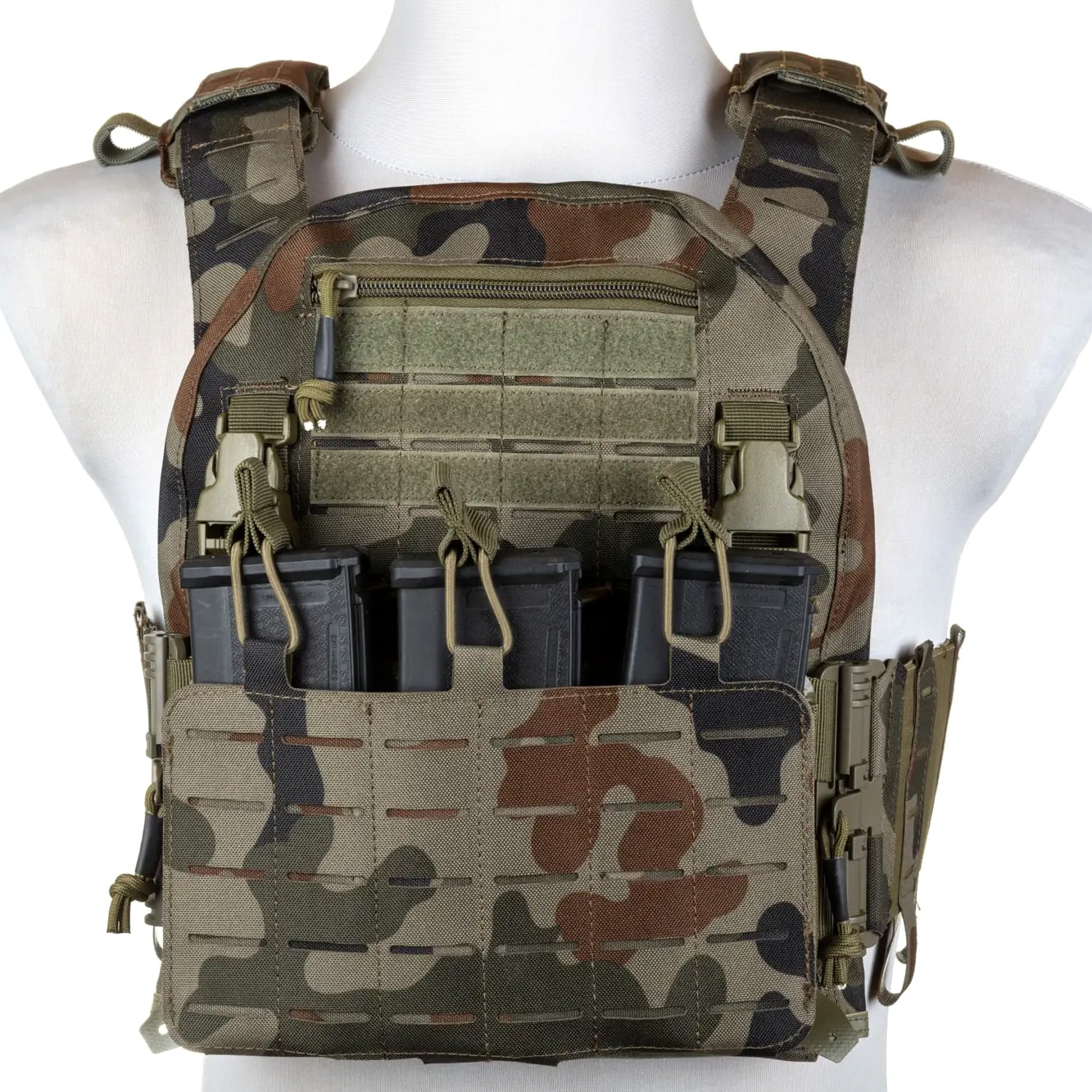 Kamizelka taktyczna Specna Arms QR II Tactical Plate Carrier - wz.93 Pantera PL Woodland