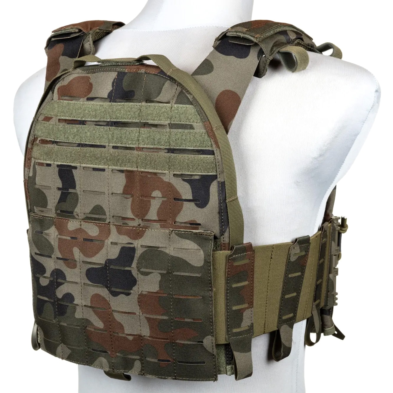 Kamizelka taktyczna Specna Arms QR II Tactical Plate Carrier - wz.93 Pantera PL Woodland