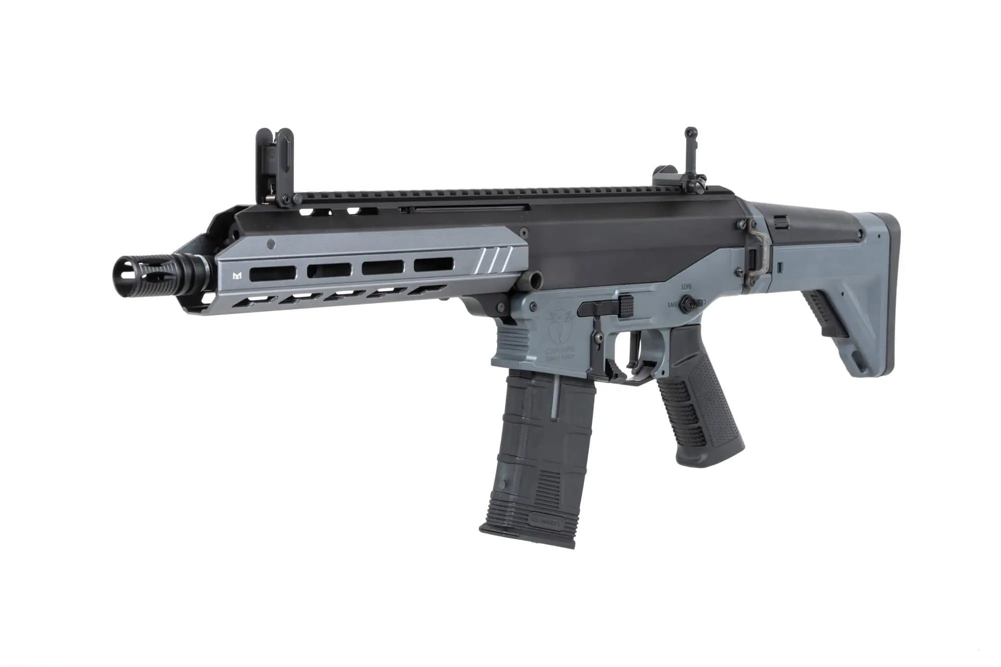 Karabinek szturmowy AEG ICS CXP APE SE - Grey/Black
