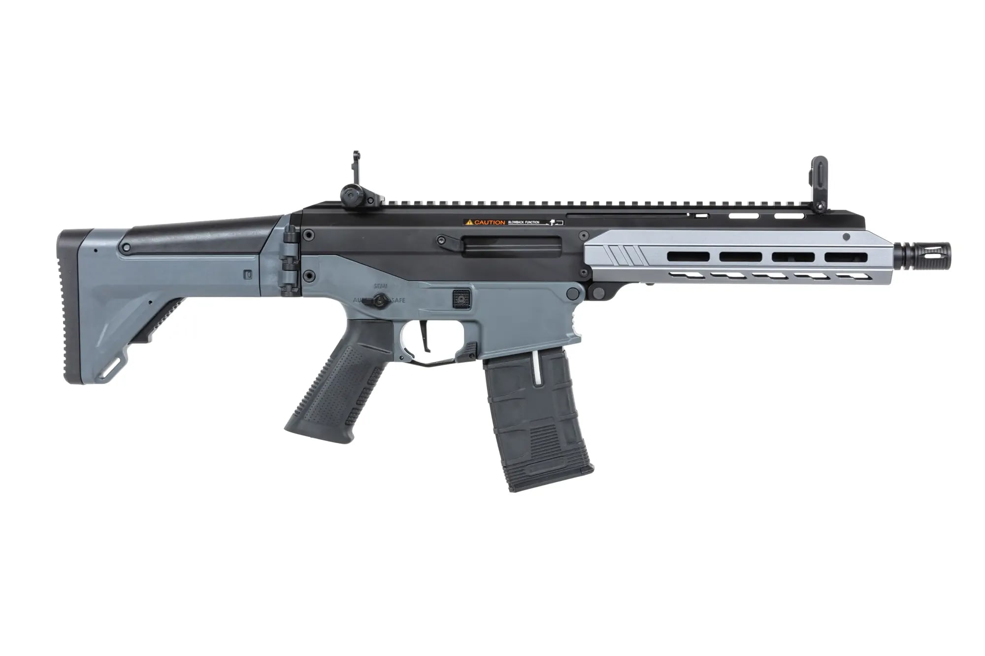 Karabinek szturmowy AEG ICS CXP APE SE - Grey/Black