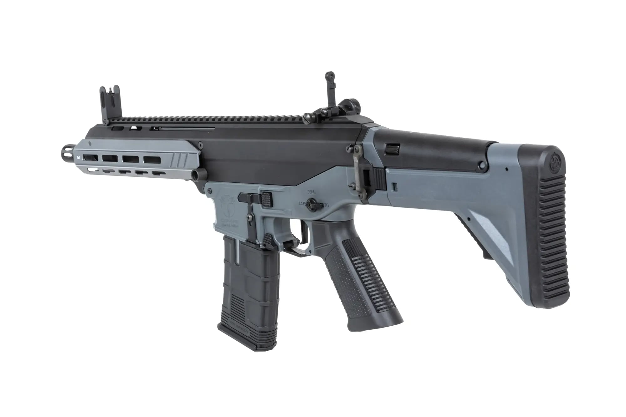 Karabinek szturmowy AEG ICS CXP APE SE - Grey/Black