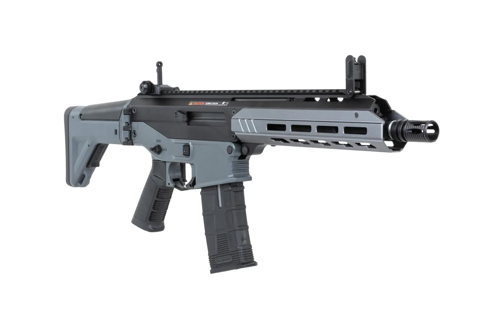 Karabinek szturmowy AEG ICS CXP APE SE - Grey/Black