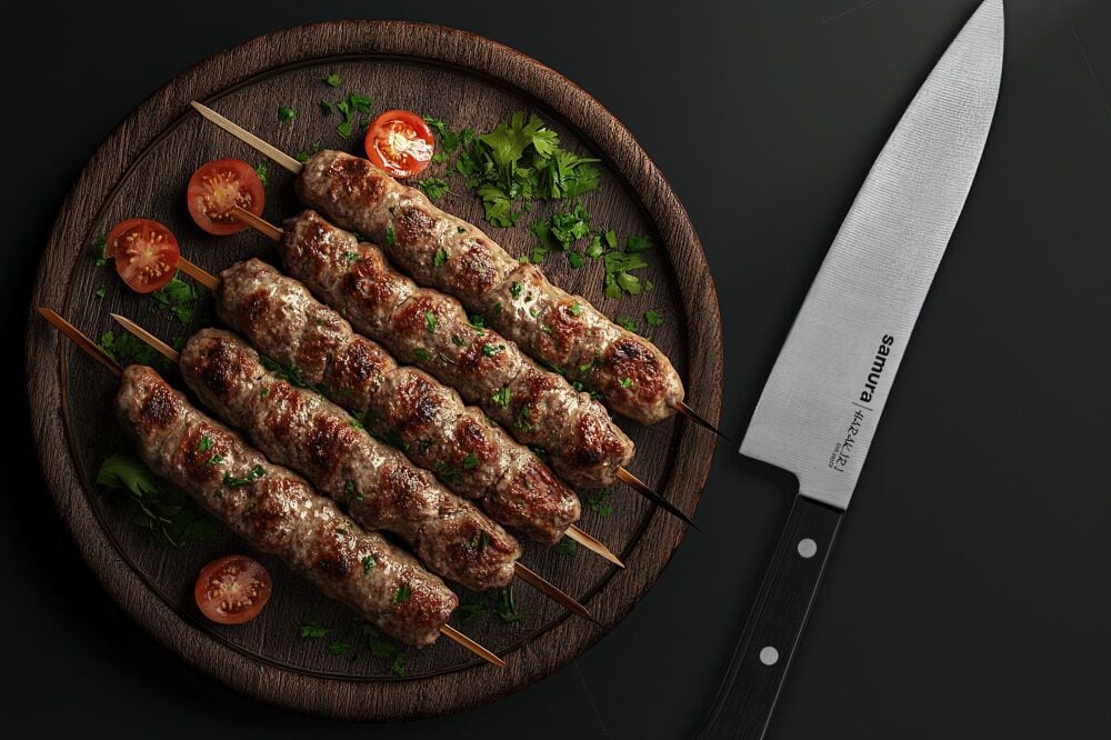 Nóż kuchenny Samura Harakiri Grand Santoku