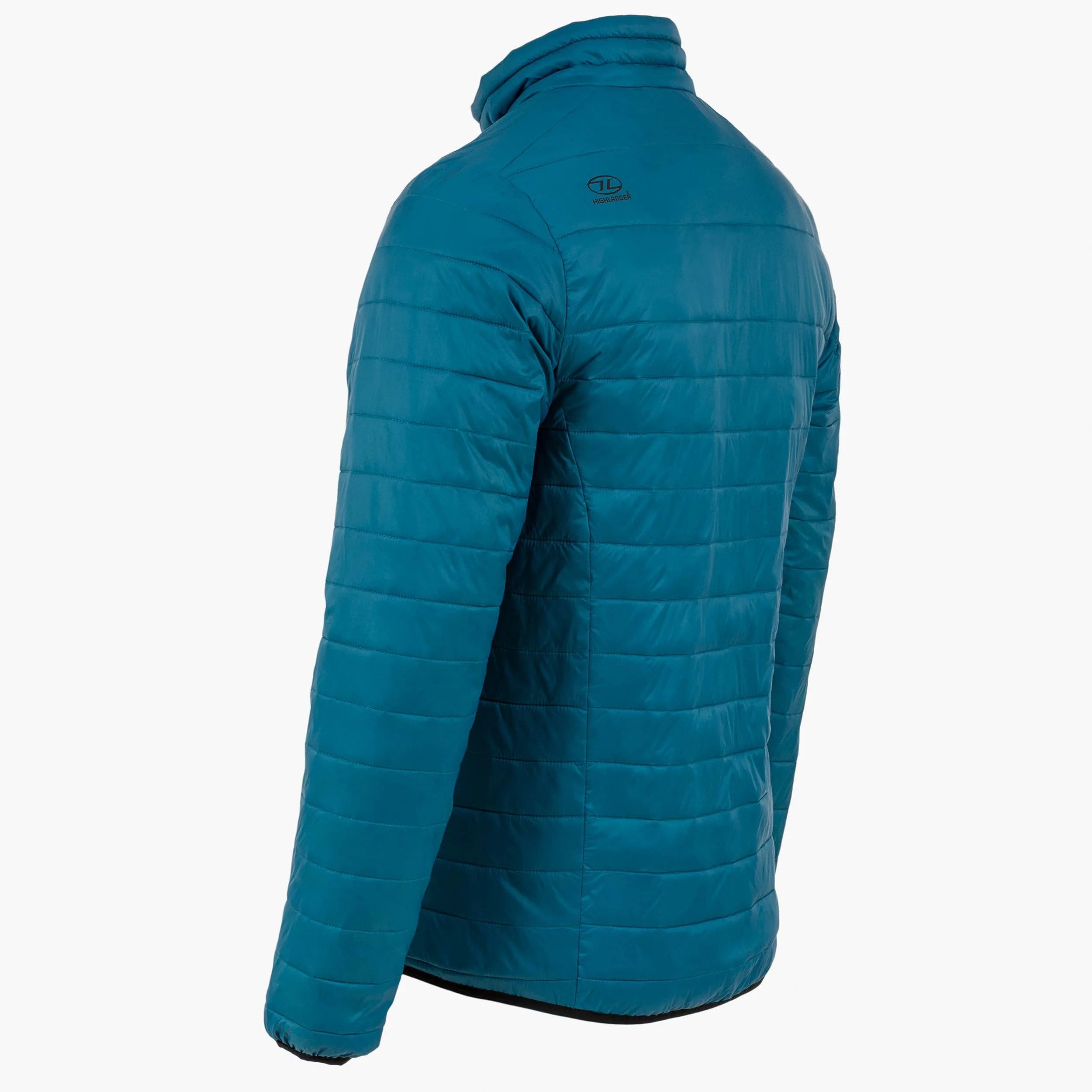 Kurtka Highlander Coll Reversible Winter Jacket - Black/Petrol