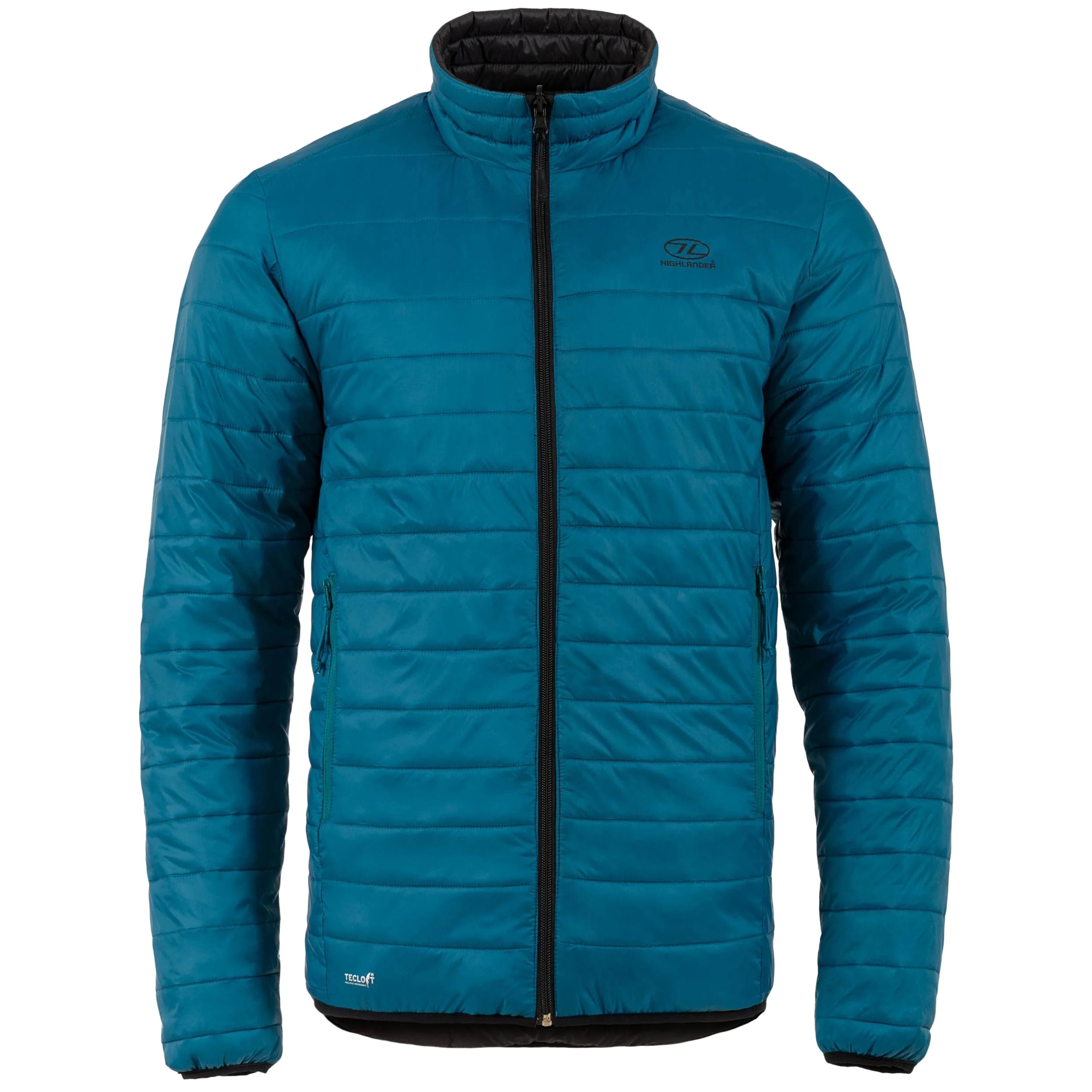 Kurtka Highlander Coll Reversible Winter Jacket - Black/Petrol