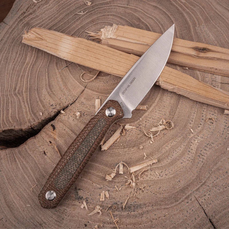 Ніж Real Steel Dex 3501NG - Natural/Green Micarta