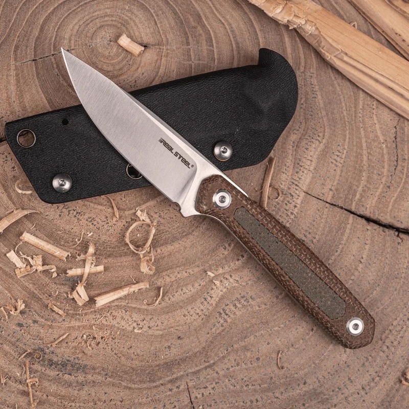 Ніж Real Steel Dex 3501NG - Natural/Green Micarta