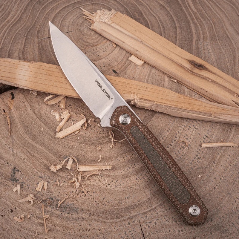 Ніж Real Steel Dex 3501NG - Natural/Green Micarta