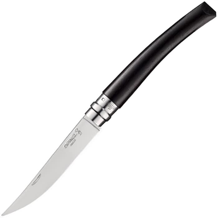 Nóż składany Opinel No.10 Slim Ebony Mirror Blade