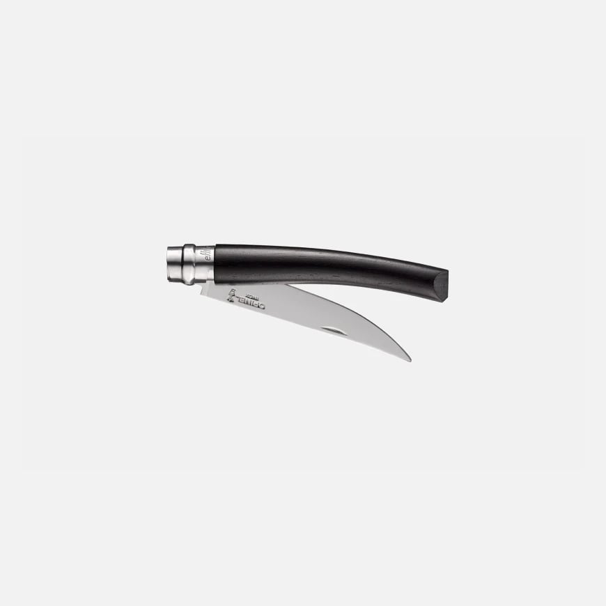 Nóż składany Opinel No.10 Slim Ebony Mirror Blade