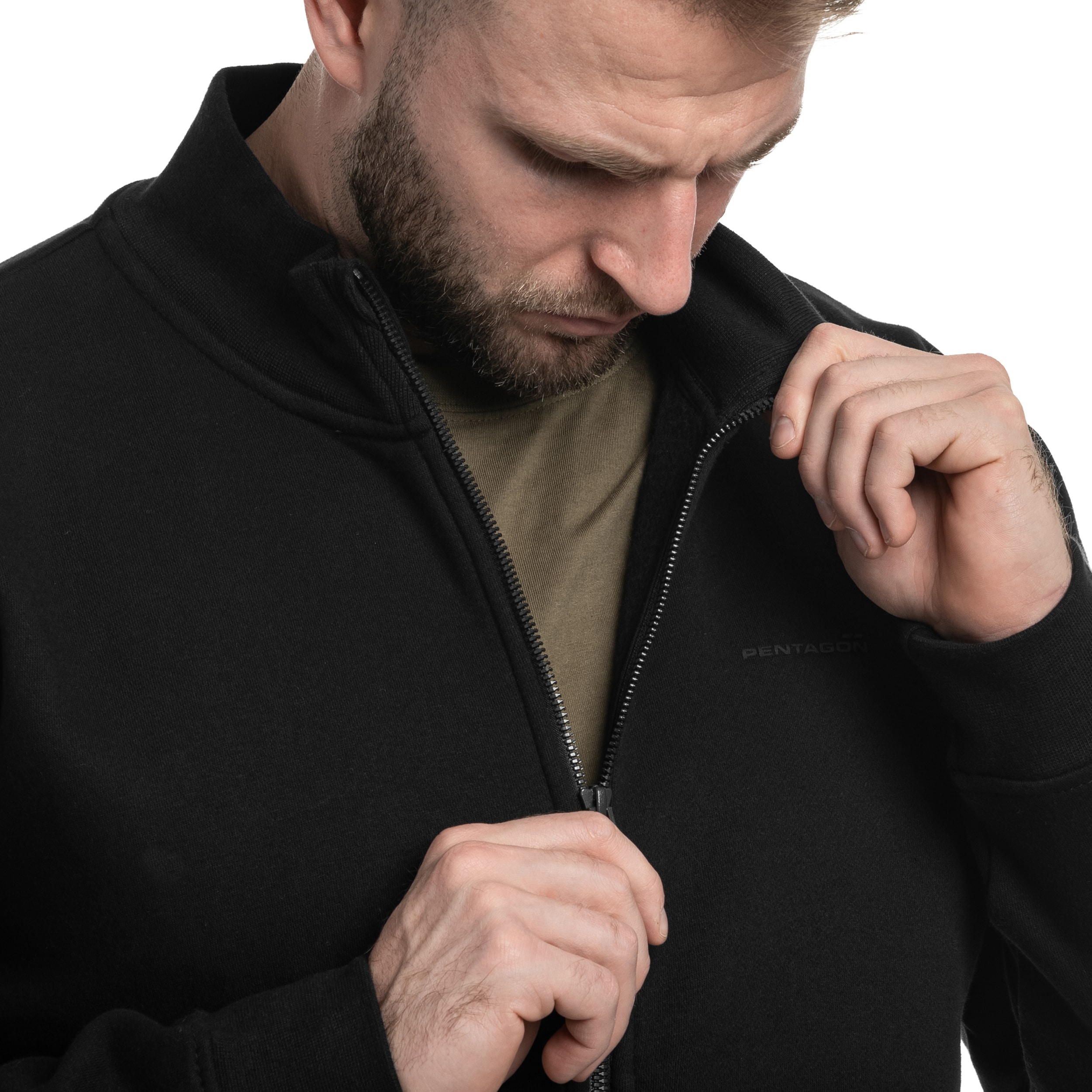 Кофта Pentagon Highneck Sweater - Black