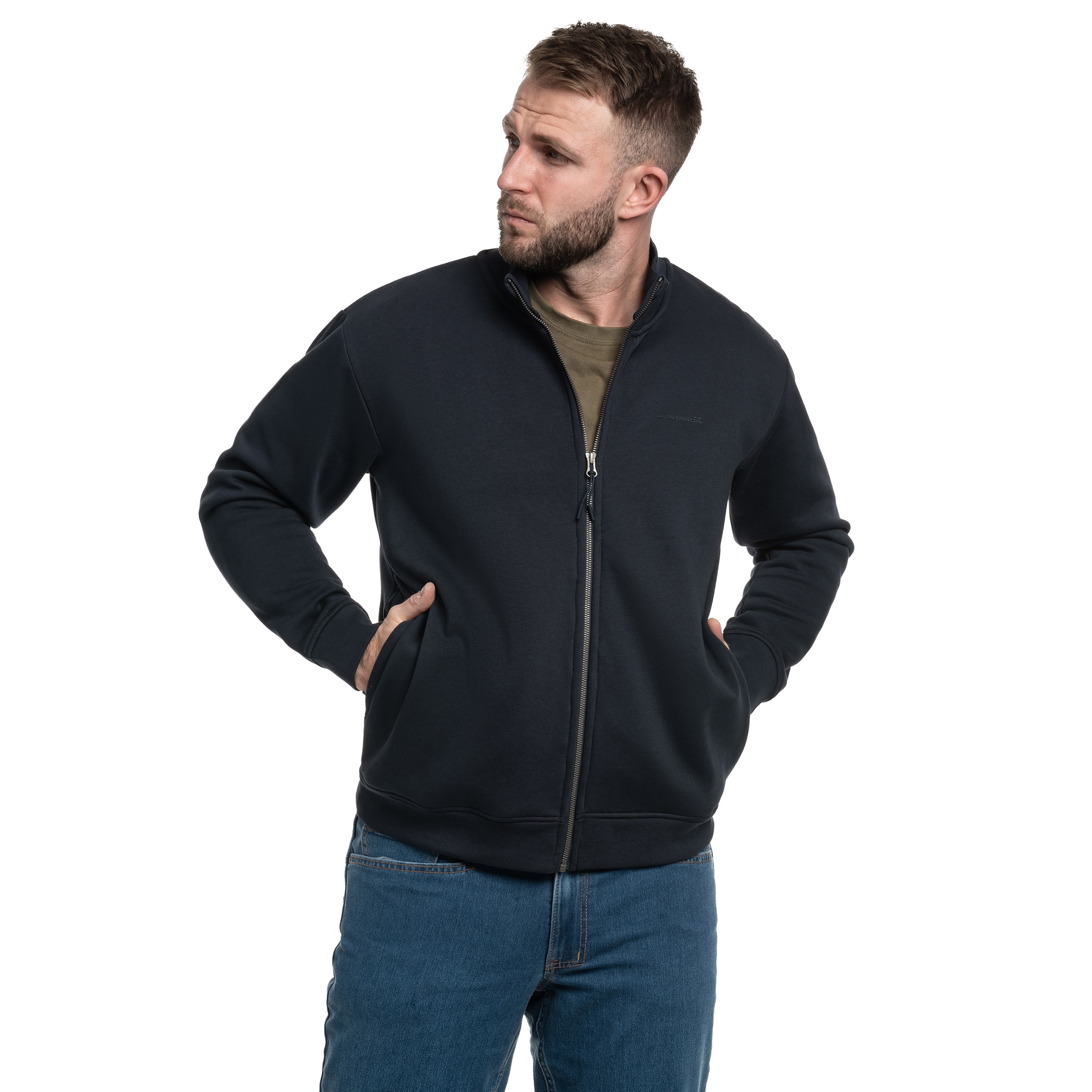 Кофта Pentagon Highneck Sweater - Midnight Blue