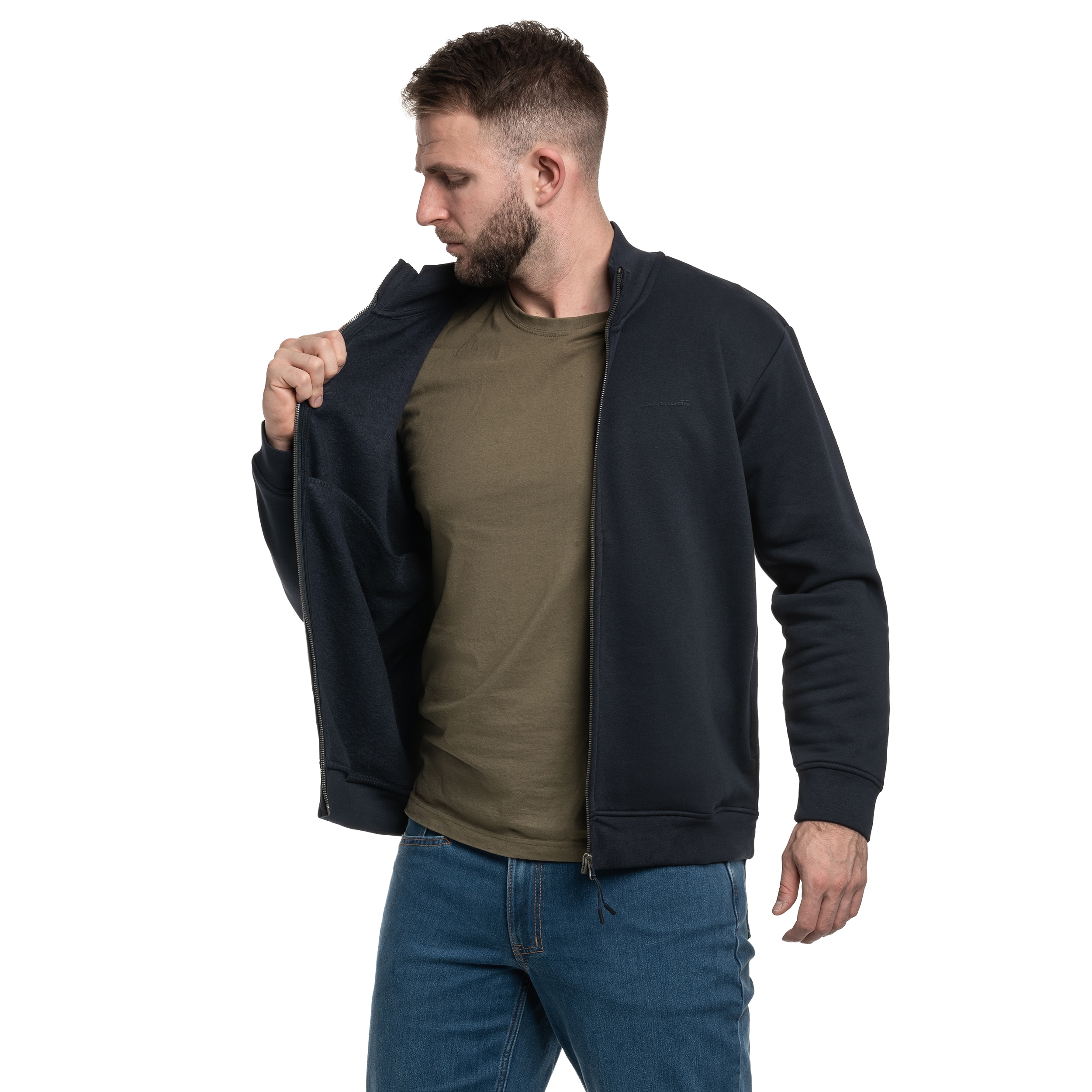 Кофта Pentagon Highneck Sweater - Midnight Blue