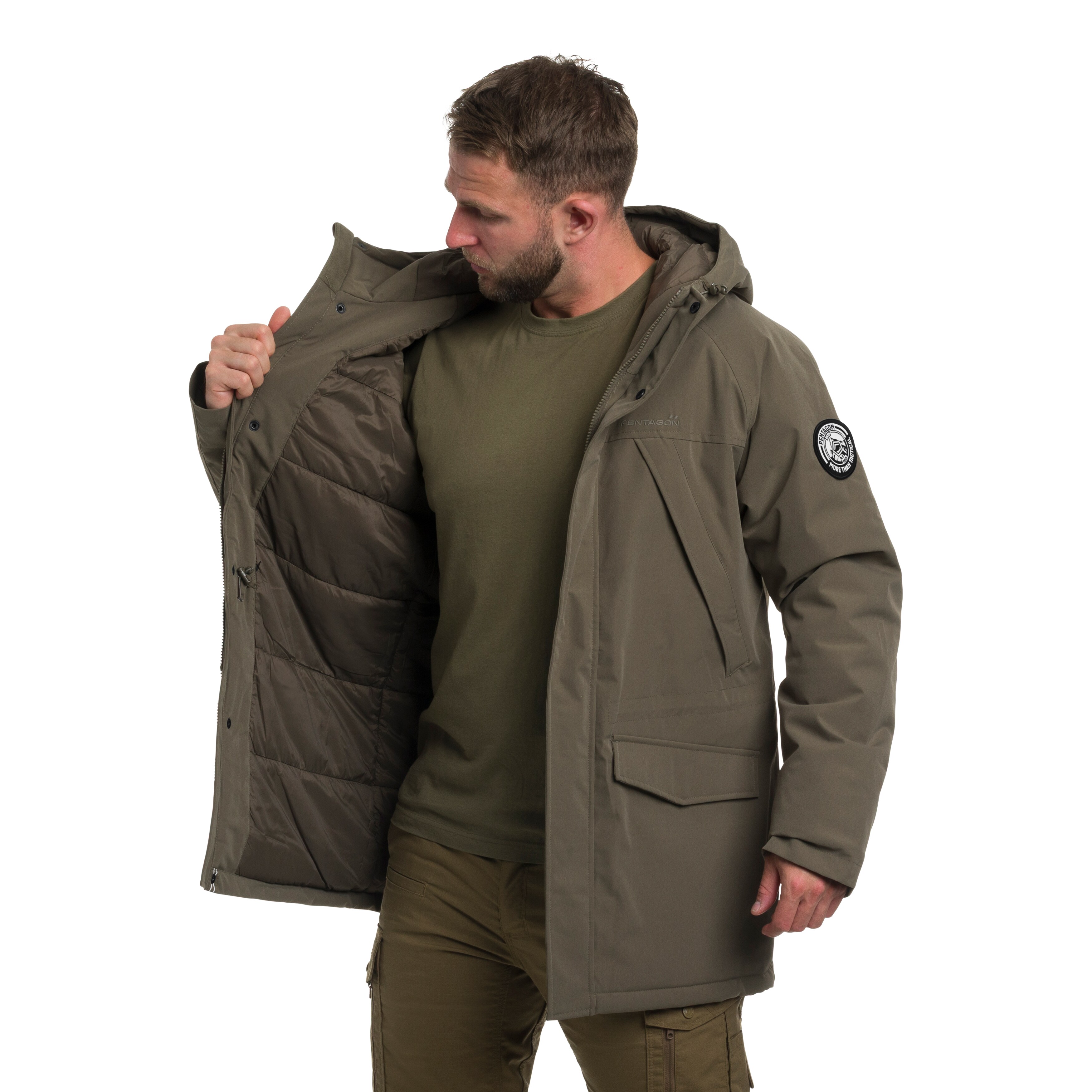 Kurtka Pentagon Elements Parka - RAL 7013