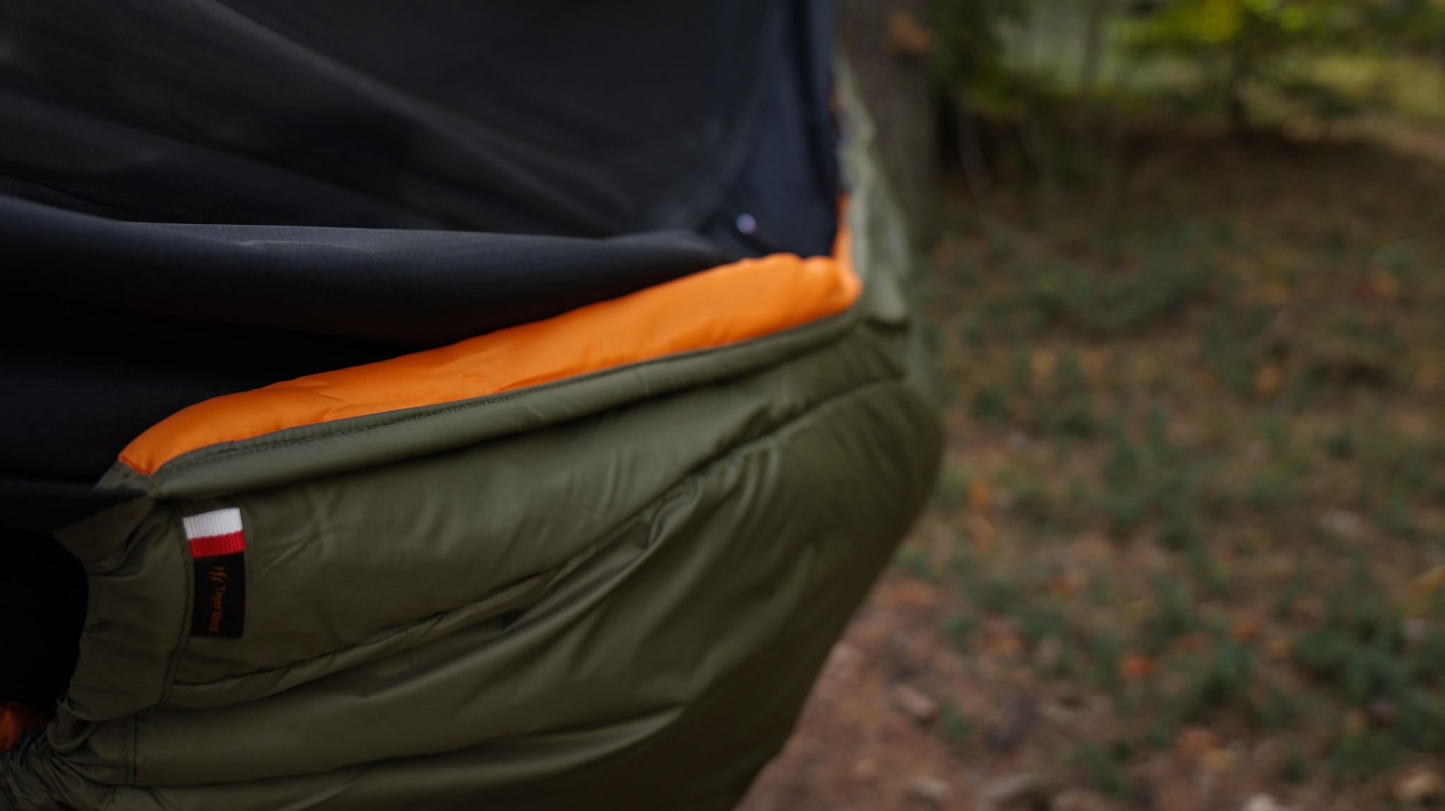 Podpinka hamakowa TigerWood Underquilt Marra 4.0 200 cm - Rescue/Olive