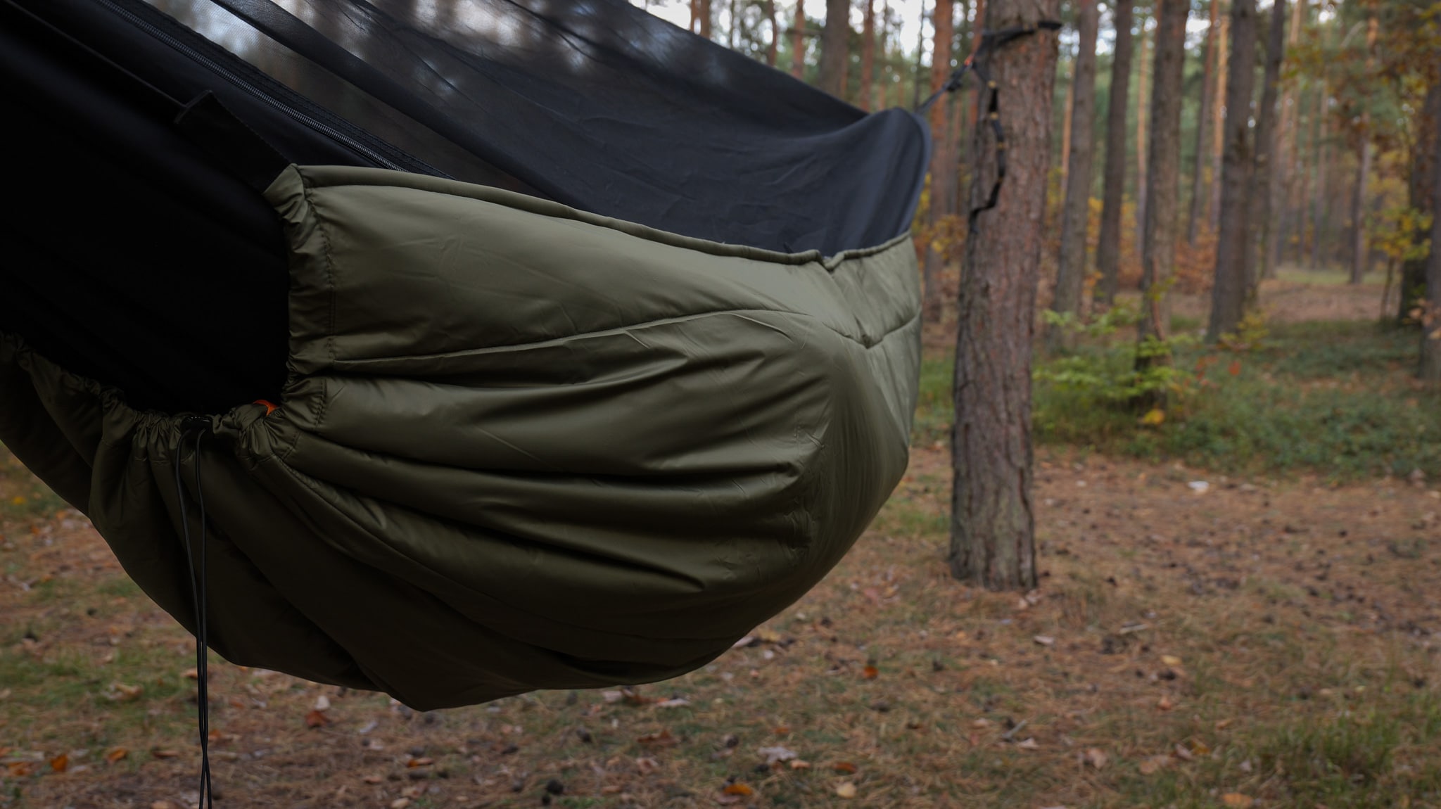 Podpinka hamakowa TigerWood Underquilt Marra 4.0 200 cm - Rescue/Olive