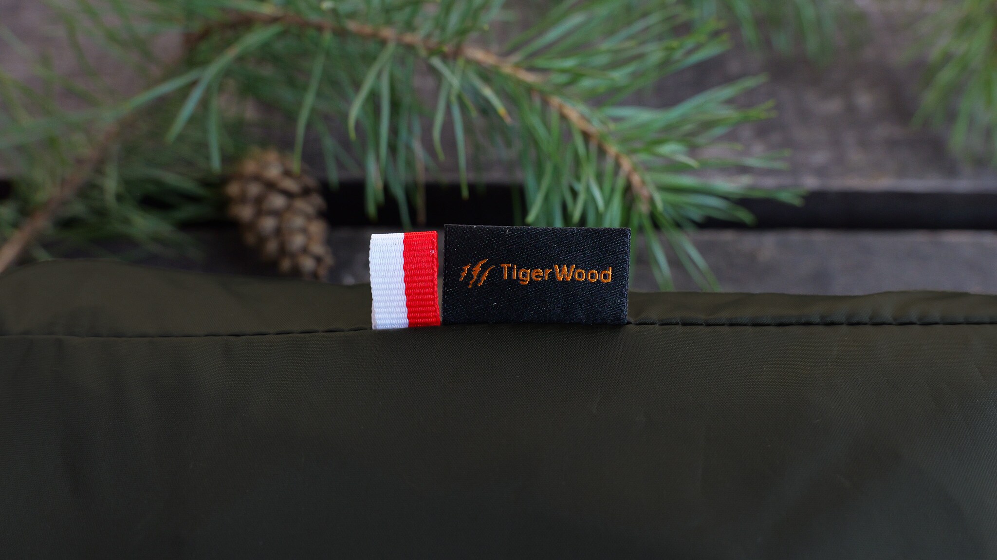 Płachta biwakowa TigerWood Tarp T2 3 x 3 m - Dark Khaki