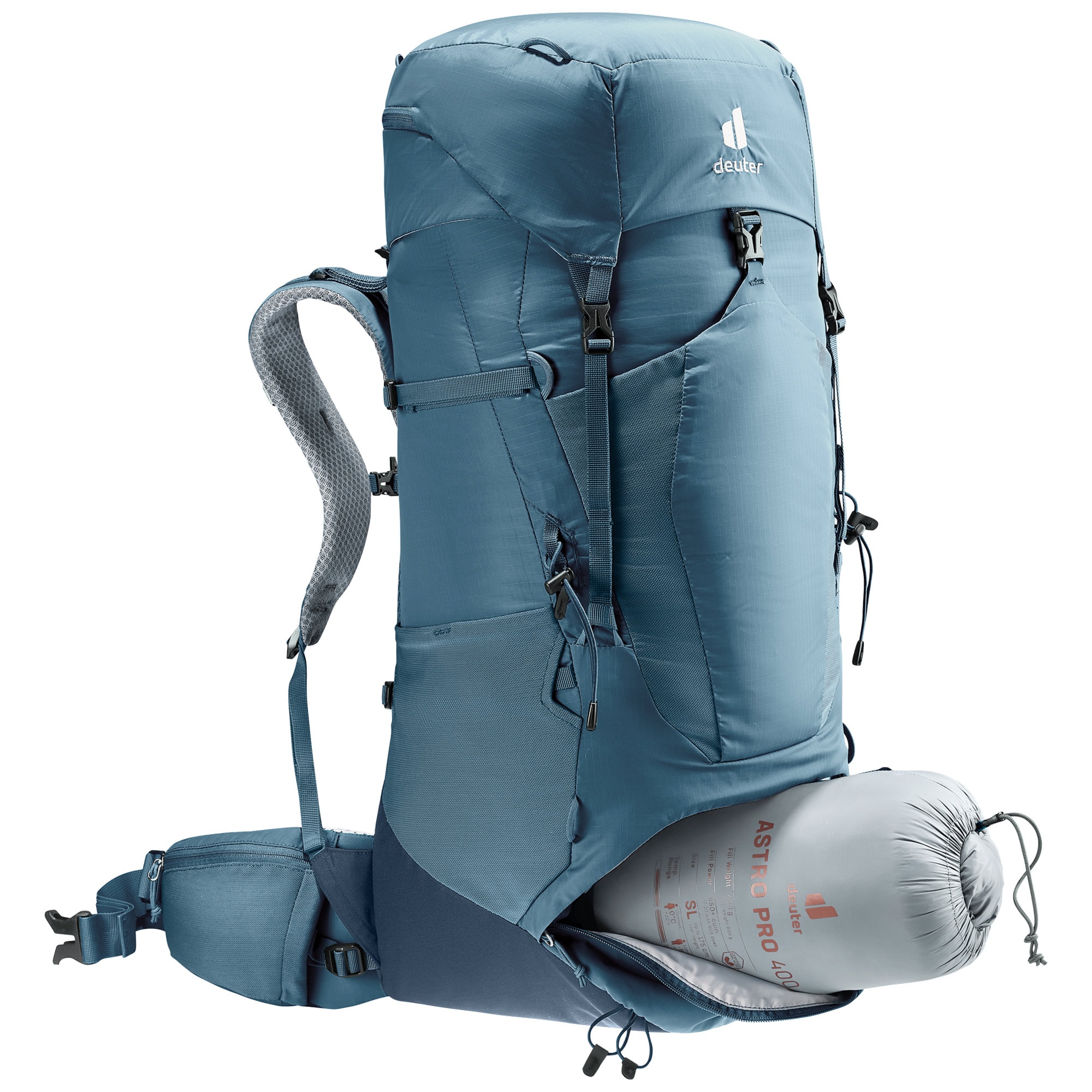 Plecak Deuter Aircontact lite 50 + 10 l - Atlantic/Ink