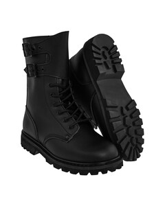Черевики Mil-Tec French Action Leather Combat Boots - Black Черевики Mil-Tec French Action Leather Combat Boots - Black