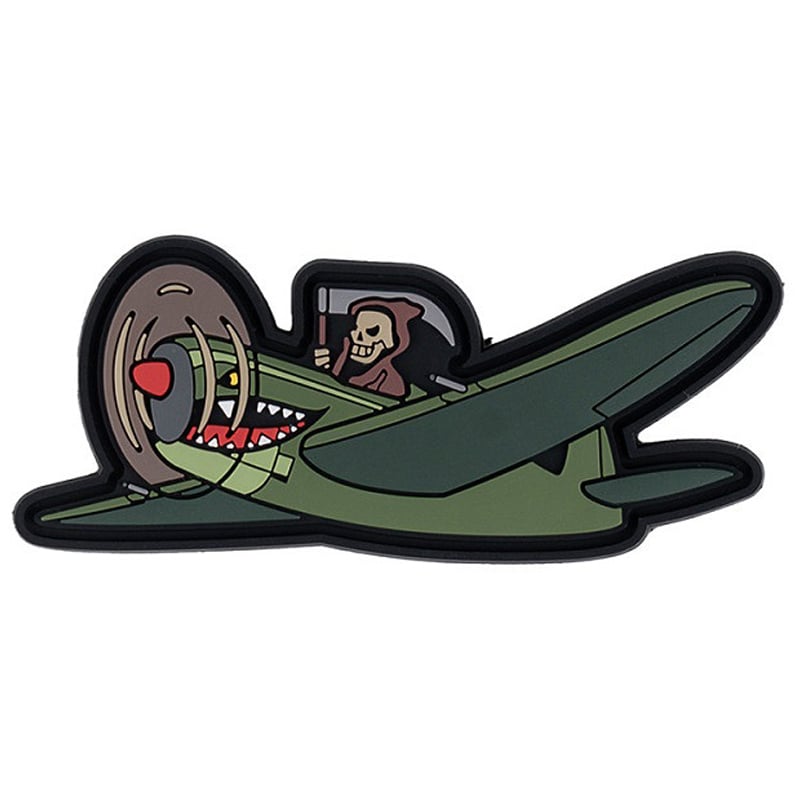 Naszywka 101 Inc. 3D PVC Warhawk with Grim Reaper