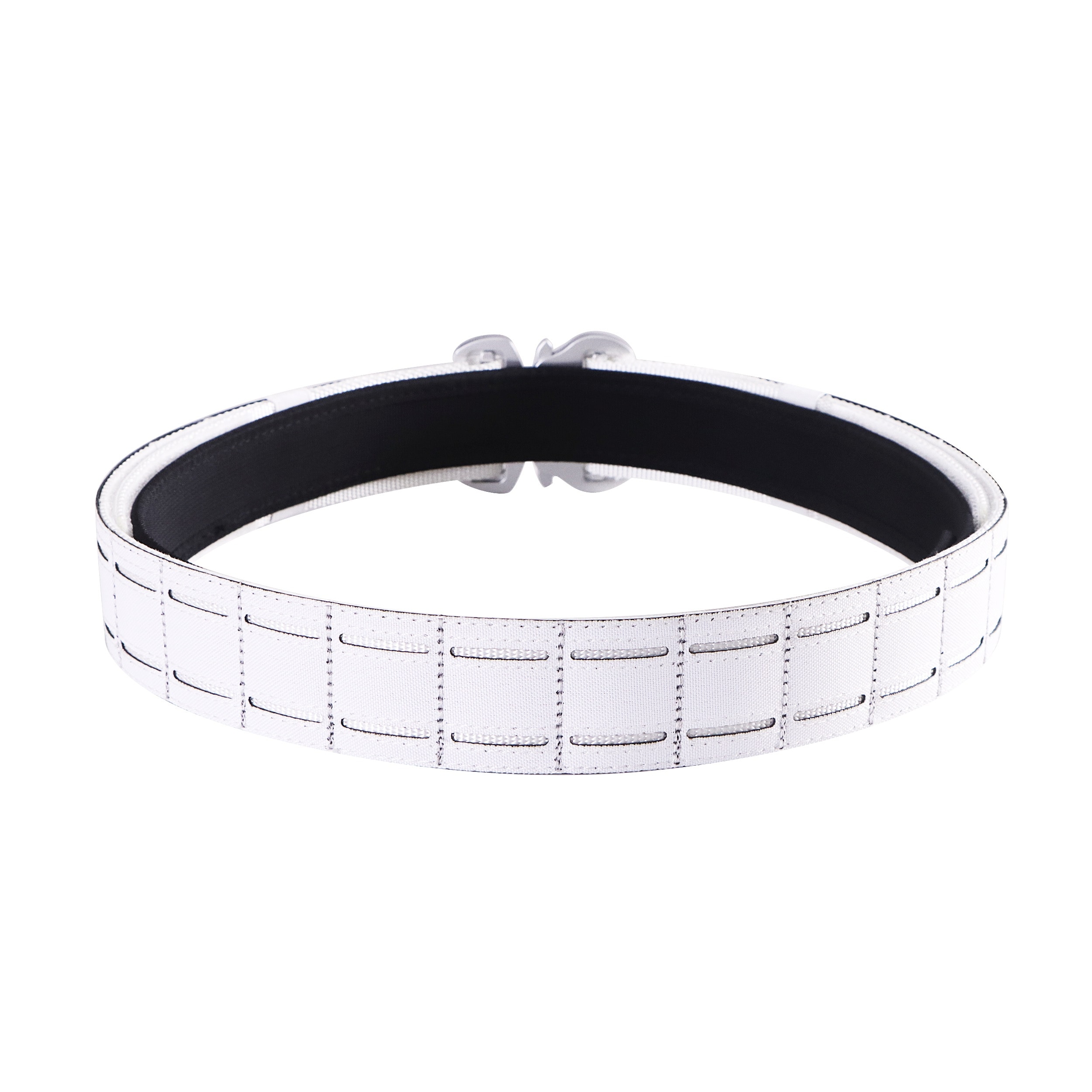 Pas taktyczny JB Tacticals MOLLE Laser Cut z pasem wewnętrznym - White