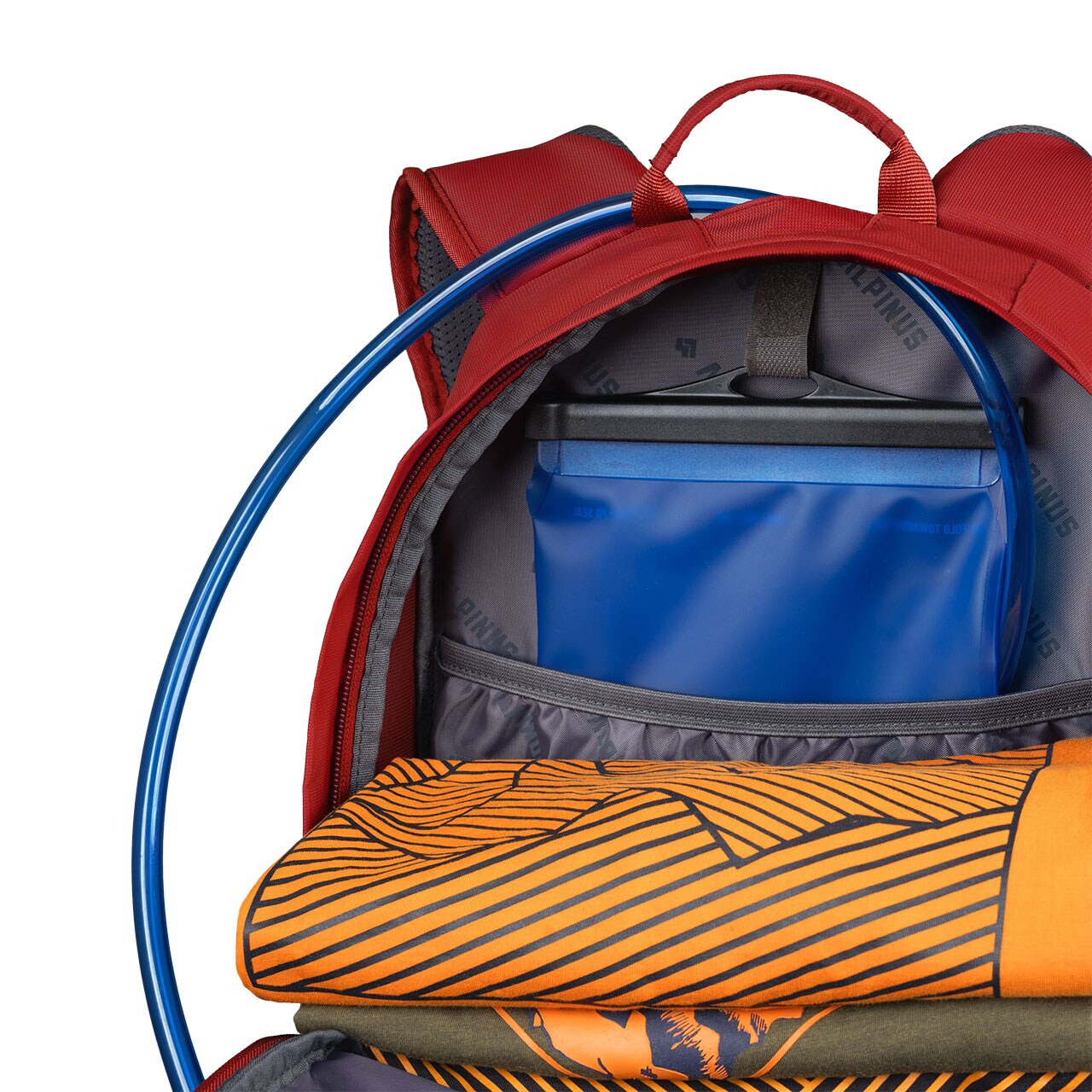 Plecak Alpinus Teide 24 l - Red/Black