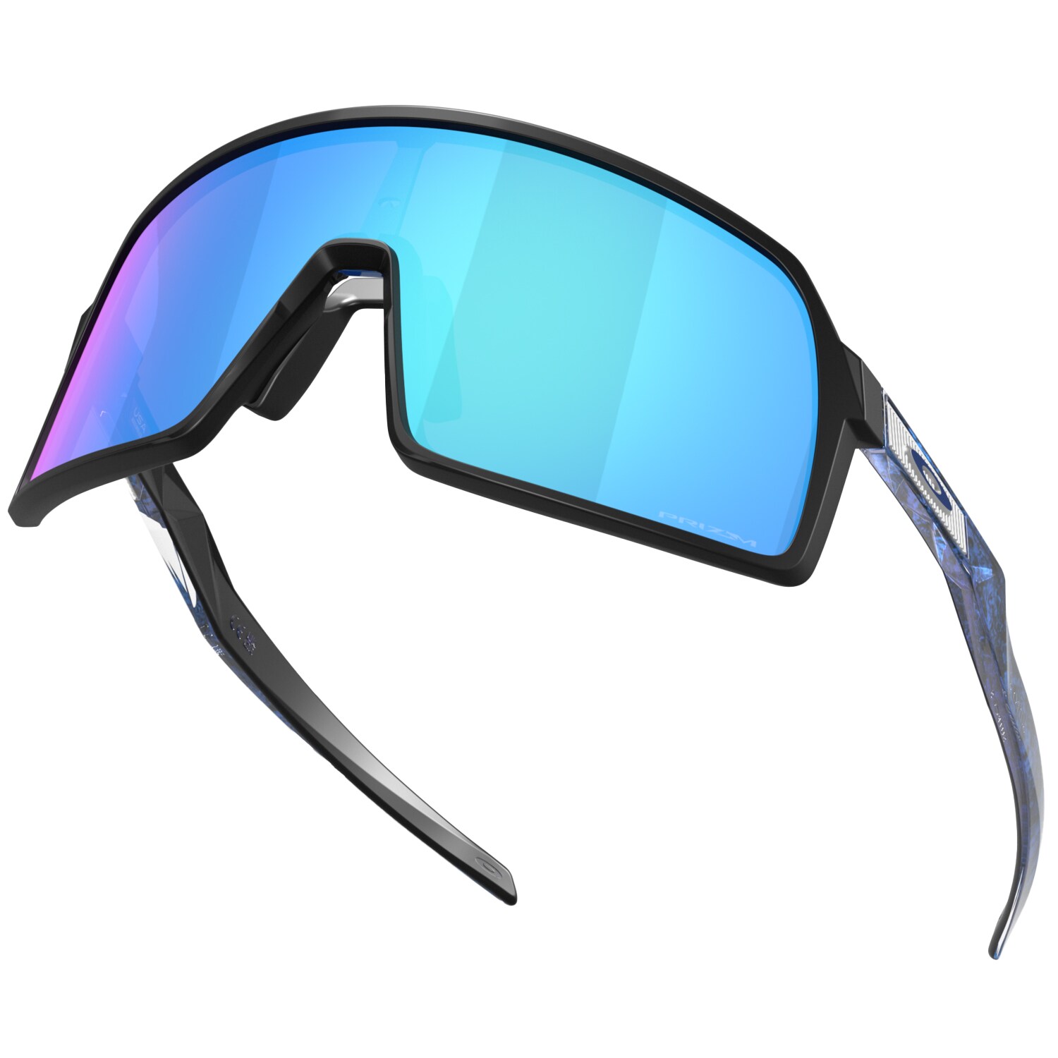 Okulary przeciwsłoneczne Oakley Sutro S - Matte Black/ Prizm Sapphire