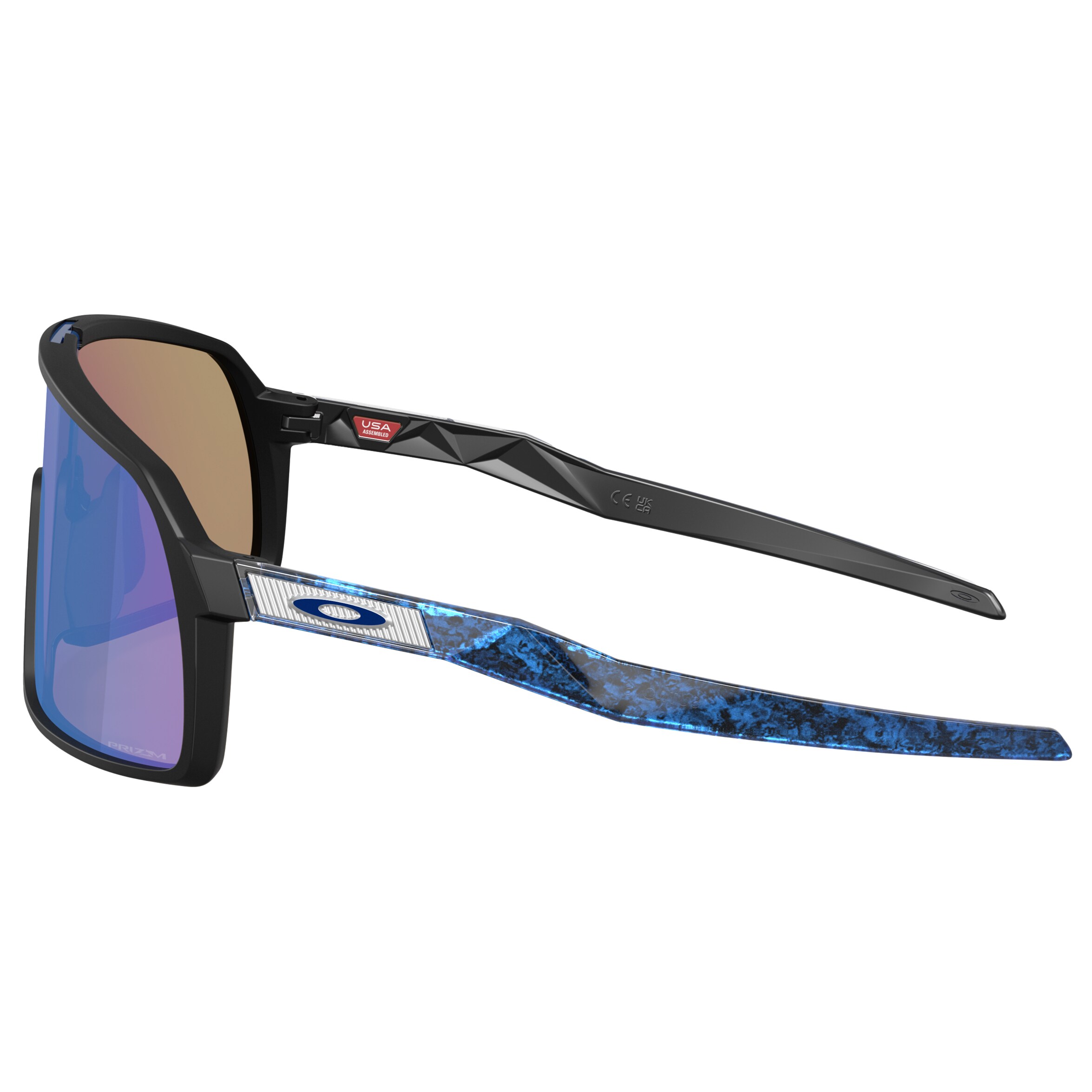 Okulary przeciwsłoneczne Oakley Sutro S - Matte Black/ Prizm Sapphire