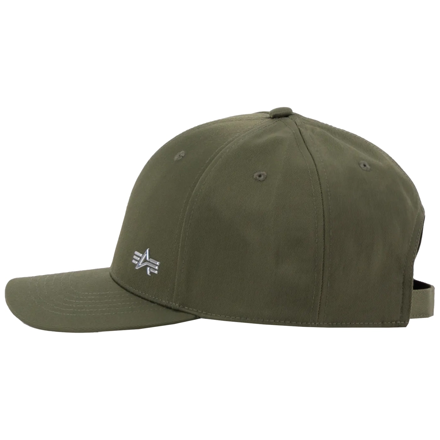 Czapka Alpha Industries Metal Label Cap - Dark Olive