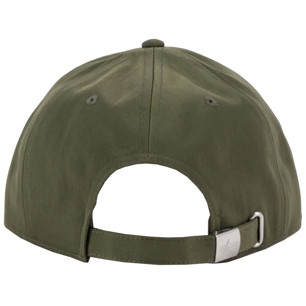 Czapka Alpha Industries Metal Label Cap - Dark Olive