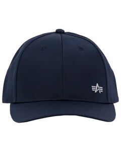 Бейсболка Alpha Industries Metal Label Cap - Replica Blue Бейсболка Alpha Industries Metal Label Cap - Replica Blue