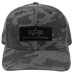 Czapka Alpha Industries Velcro Cap - Black Camo