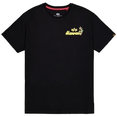 Koszulka T-Shirt Alpha Industries Pearl Harbor Back Print - Black
