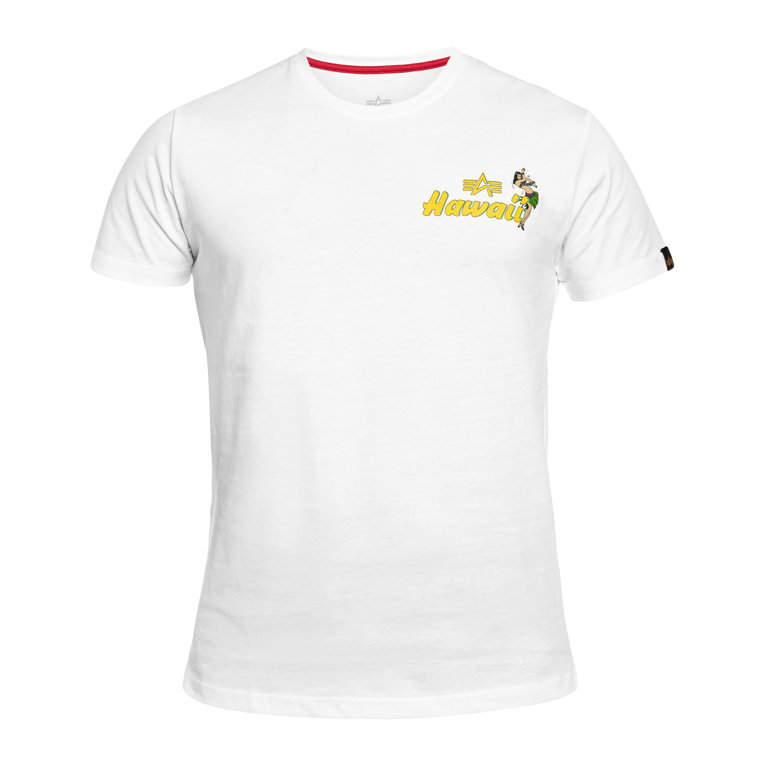 Koszulka T-Shirt Alpha Industries Pearl Harbor Back Print - White