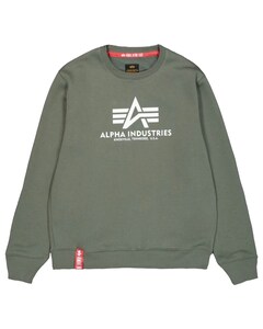 Bluza Alpha Industries Basic Sweater - Dark Olive Bluza Alpha Industries Basic Sweater - Dark Olive