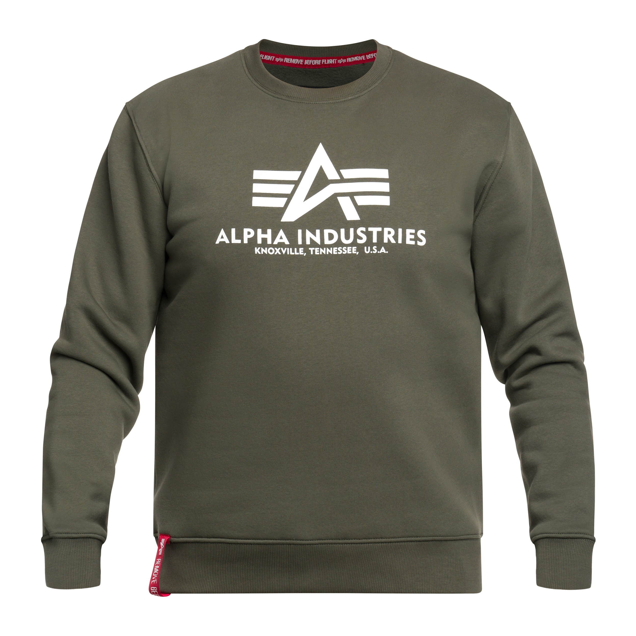 Bluza Alpha Industries Basic Sweater - Dark Olive