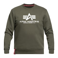 Bluza Alpha Industries Basic Sweater - Dark Olive