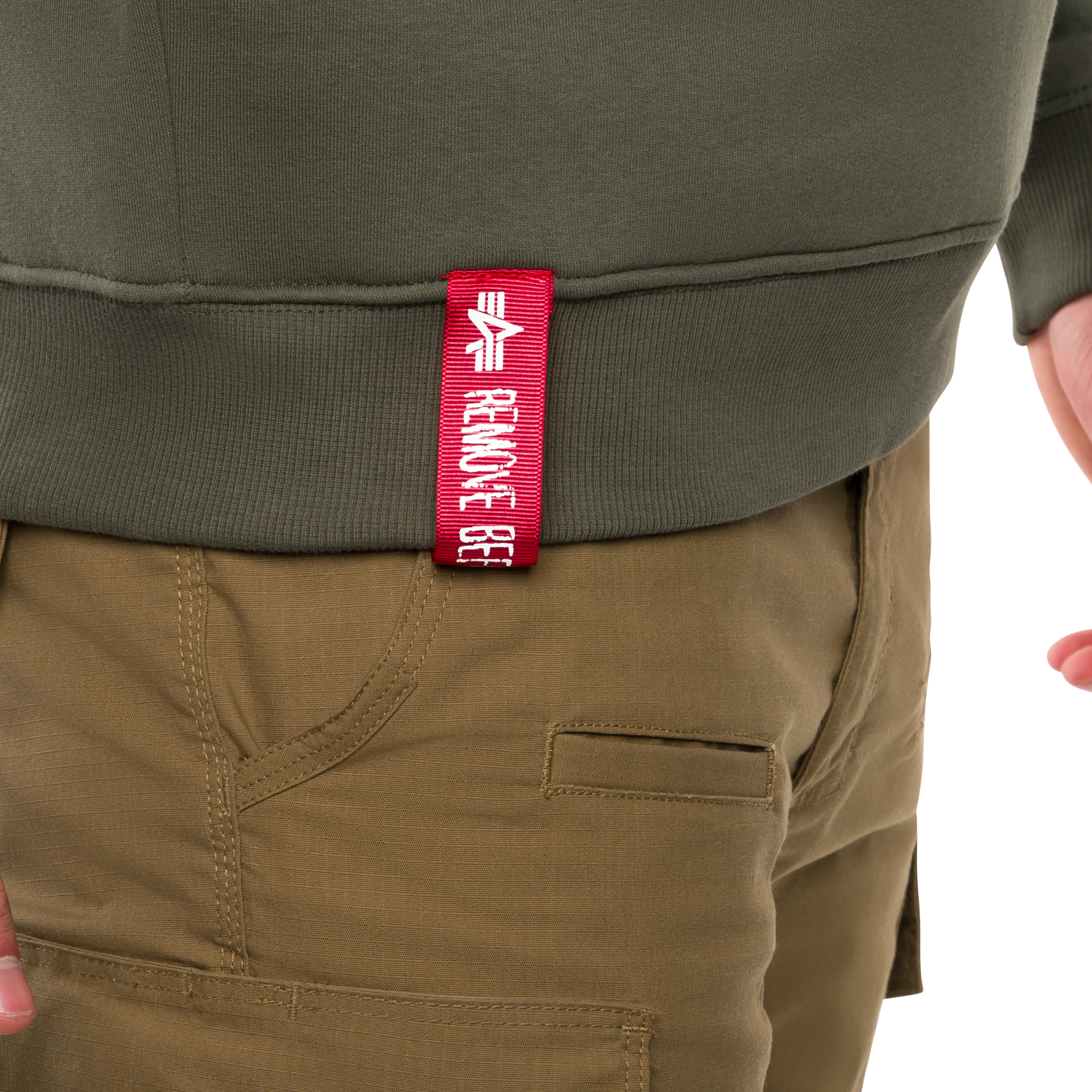 Bluza Alpha Industries Basic Sweater - Dark Olive