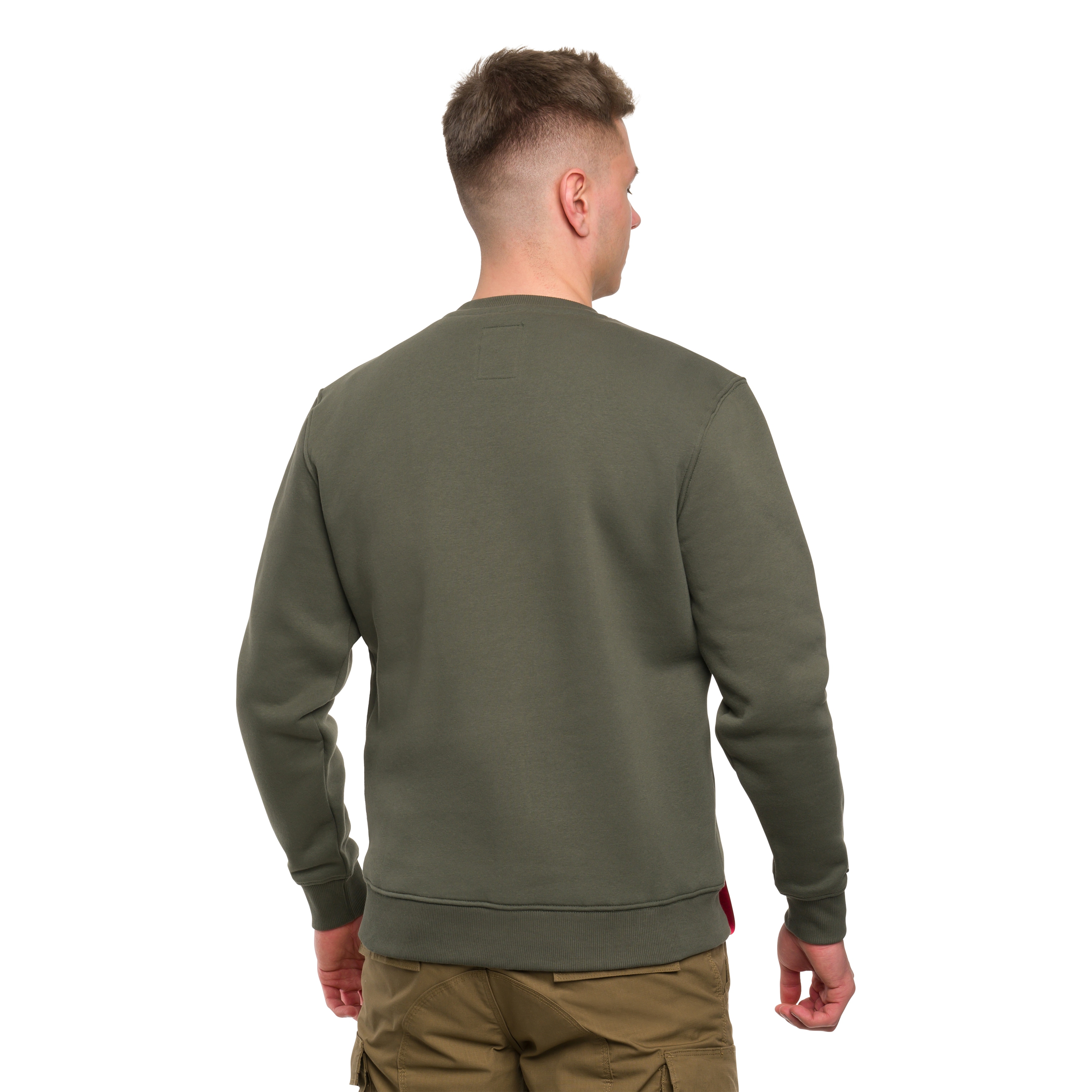Bluza Alpha Industries Basic Sweater - Dark Olive