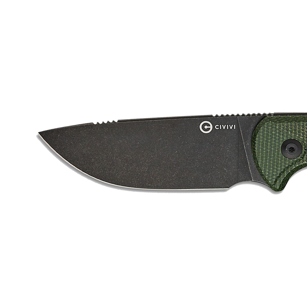 Nóż Civivi Timberbark Canvas Micarta - Black Stonewashed