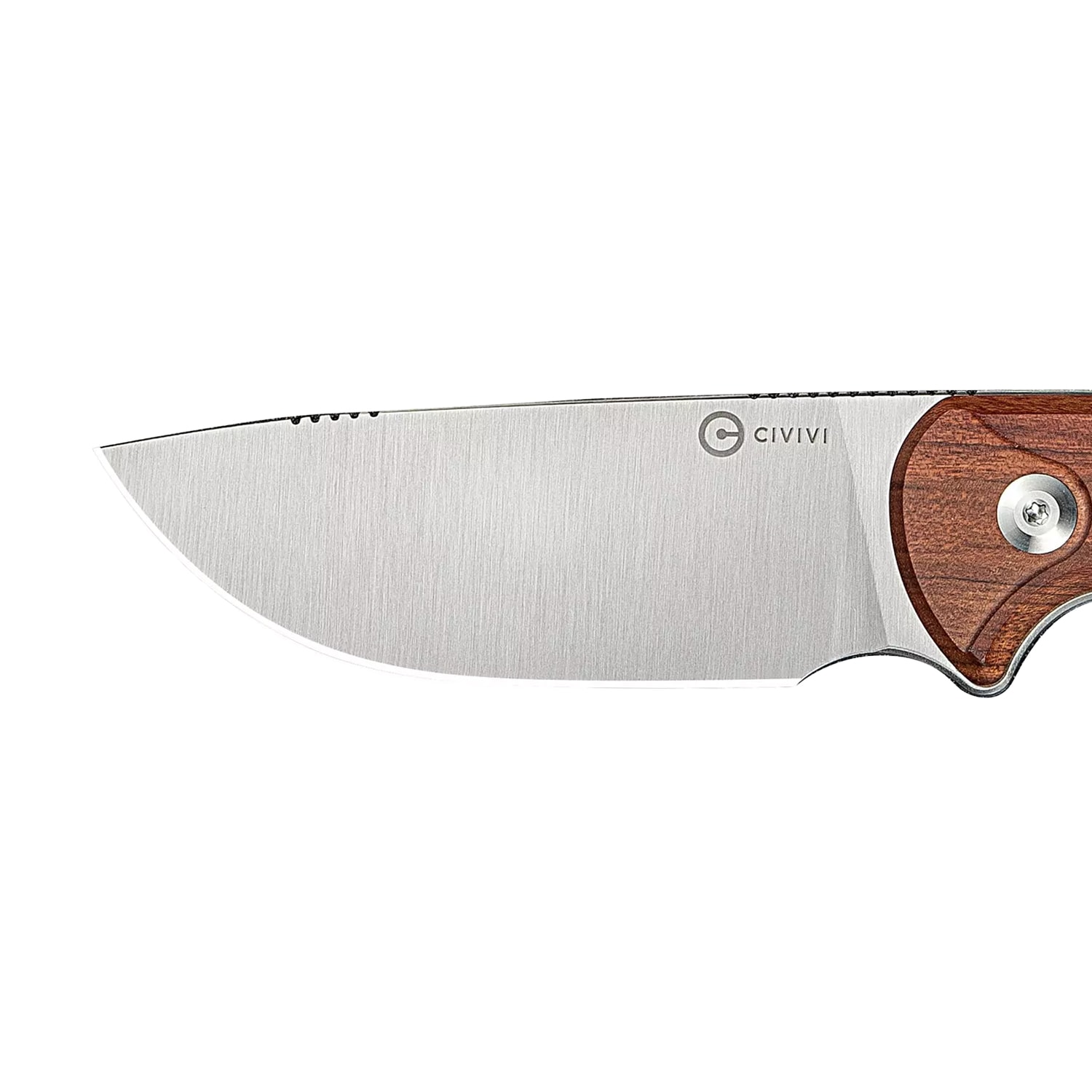 Nóż Civivi Timberbark Guibourtia Wood - Satin