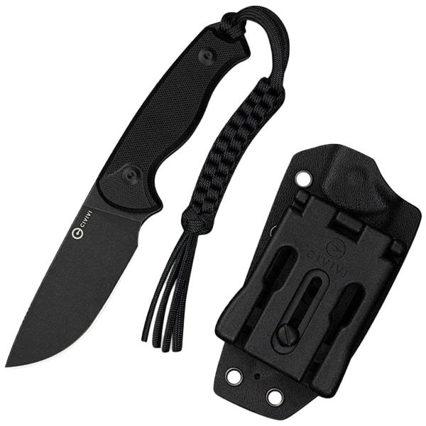 Nóż Civivi Timberbark G10 - Black Stonewashed