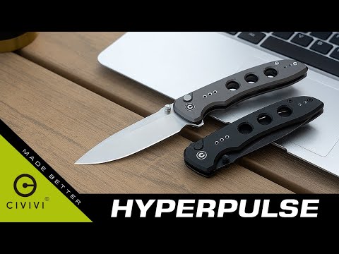 Civivi Hyperpulse Folding Knife - Satin/Grey