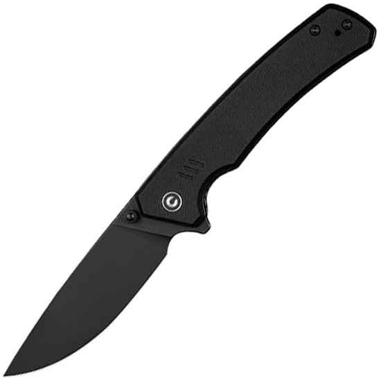Nóż składany Civivi Merit Black Stonewashed G10 - Black